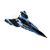 A Nova Raider ship exploring a galaxy