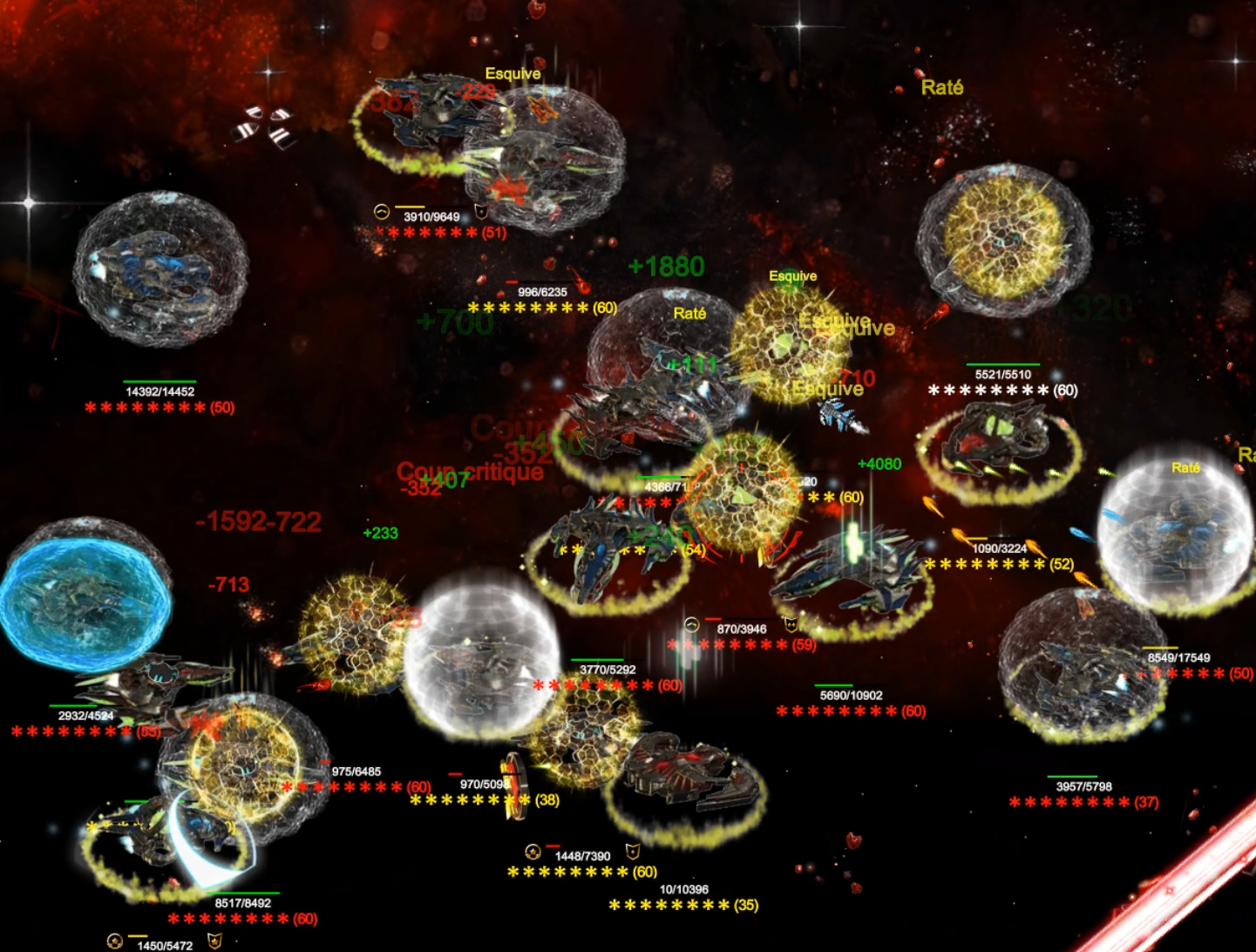 Zwei Nova-Raider-Piloten in einem Echtzeit-PvP-Gebiet